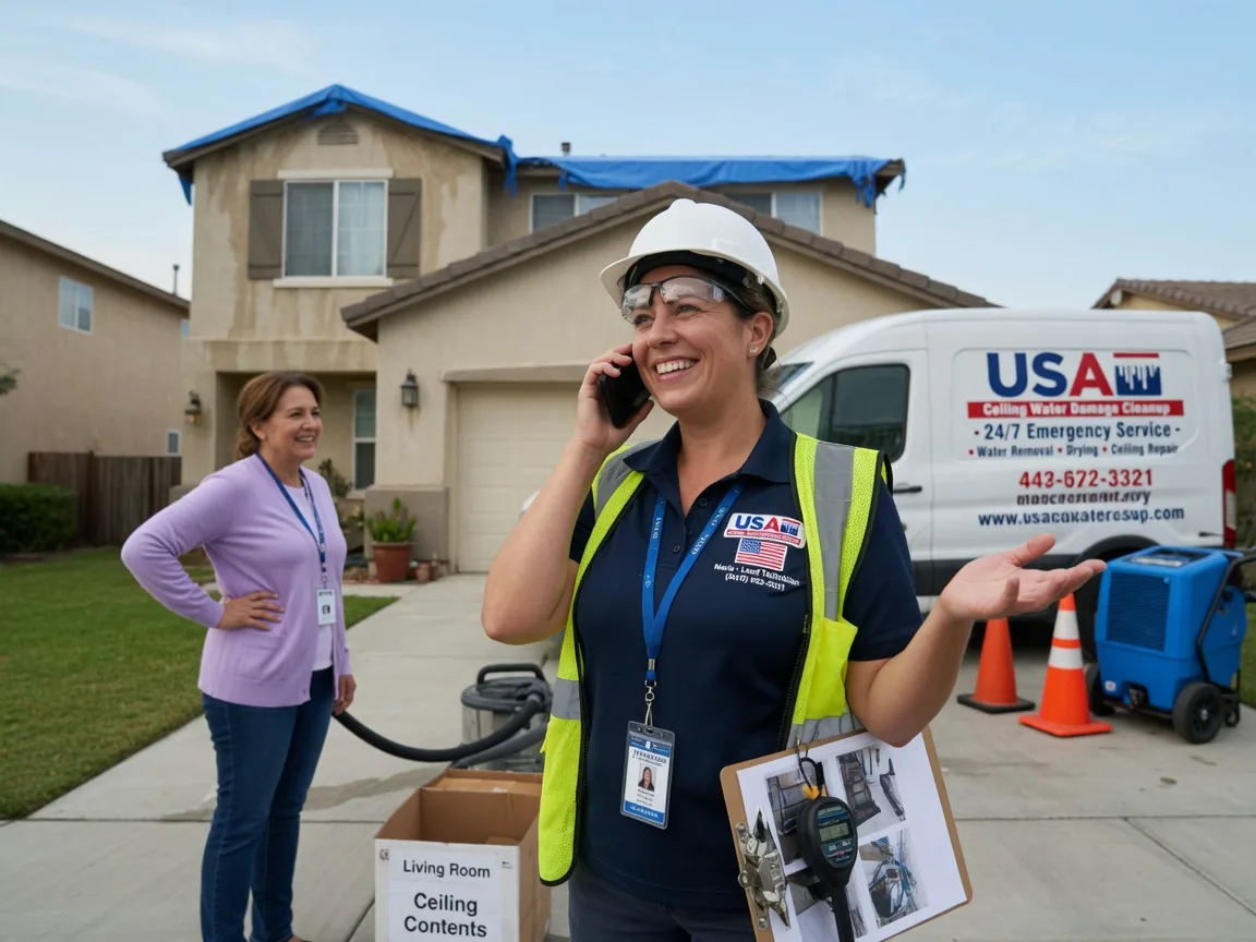 Ceiling Water Damage Restoration Hankamer, TX FAQs